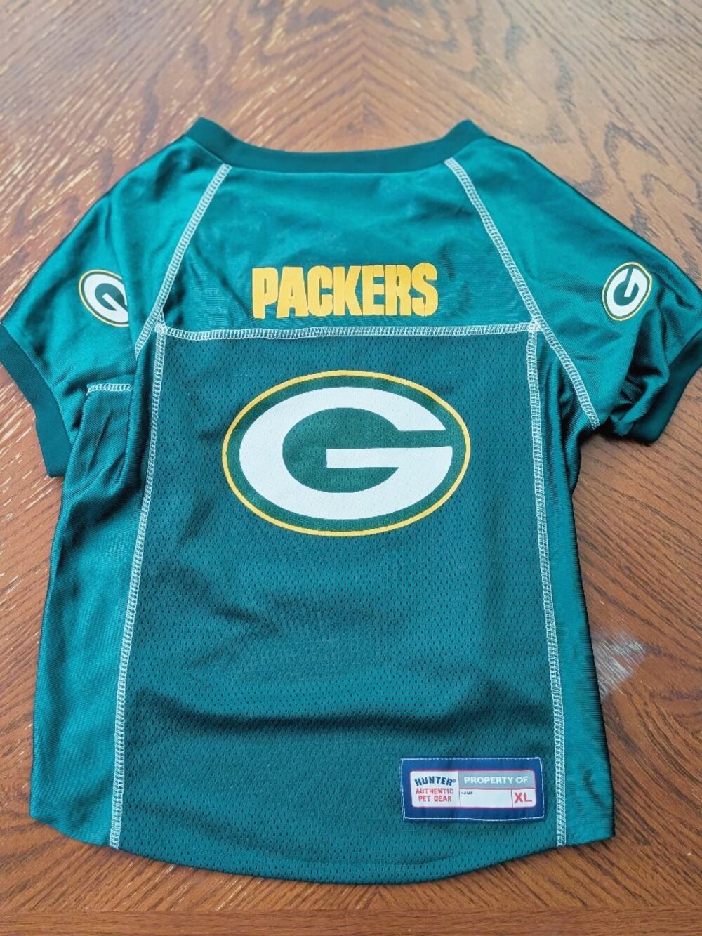 Hunter Pets Green Bay Packers Jersey Dog Sz XL NFL Licensed Little Earth Prod.